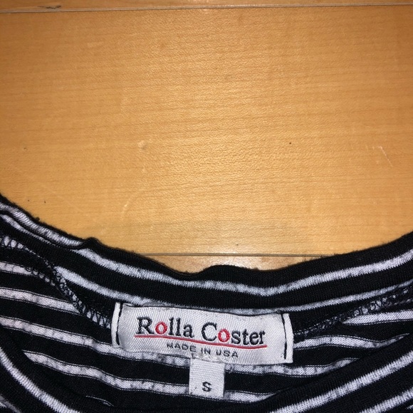 Striped Rolla Coster tee shirt - Picture 3 of 3